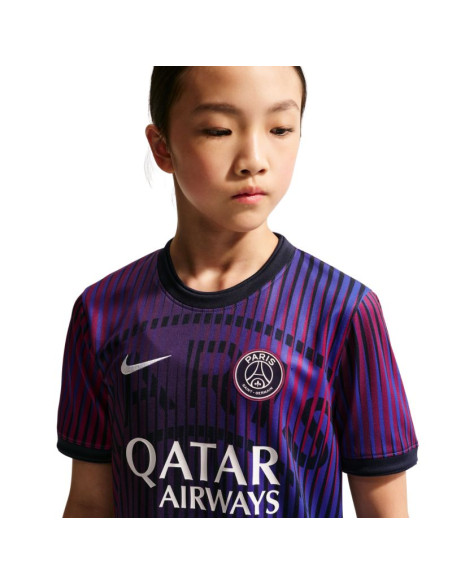 Koszulka dla dzieci nike paris saint-germain fioletowa iq6946 420