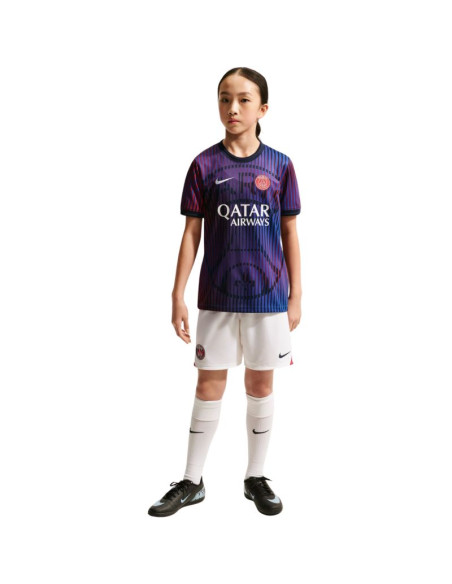 Koszulka dla dzieci nike paris saint-germain fioletowa iq6946 420