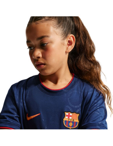 Koszulka dla dzieci nike fc barcelona third granatowa ii6713 498