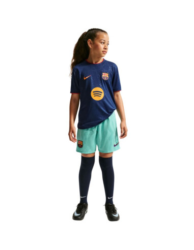 Koszulka dla dzieci nike fc barcelona third granatowa ii6713 498