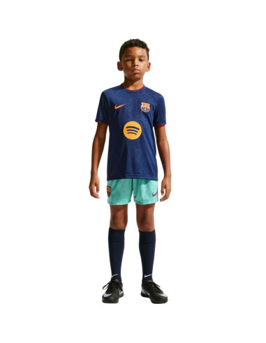 Koszulka dla dzieci nike fc barcelona third granatowa ii6713 498