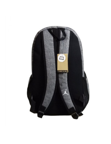 Plecak sportowy do szkoły air jordan hbr eco backpack szary 27l - ma0931-geh
