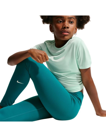 Legginsy dla dzieci nike one zielone fz5605 372