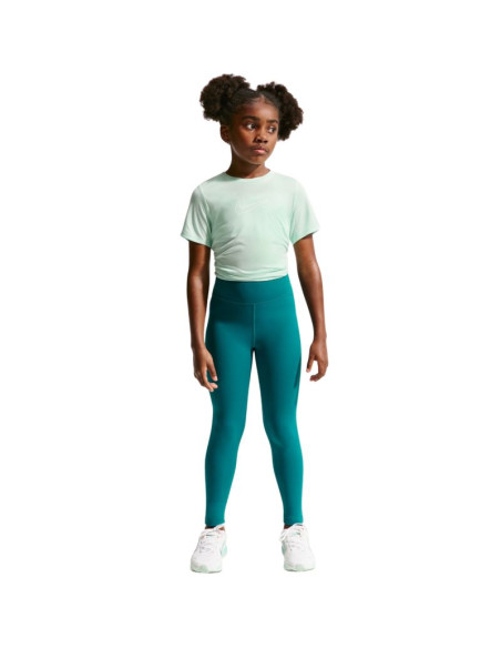 Legginsy dla dzieci nike one zielone fz5605 372