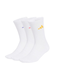 Skarpety adidas cushioned sportswear crew 3 pary białe kq6760