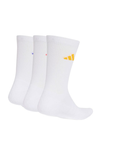 Skarpety adidas cushioned sportswear crew 3 pary białe kq6760