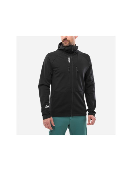 Kurtka narciarska męska millet m pierraent hoodie czarna