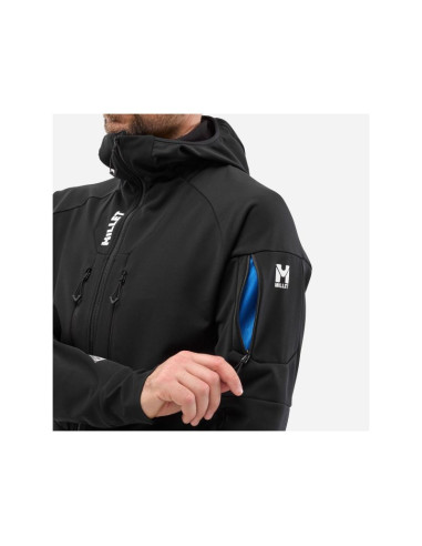 Kurtka narciarska męska millet m pierraent hoodie czarna