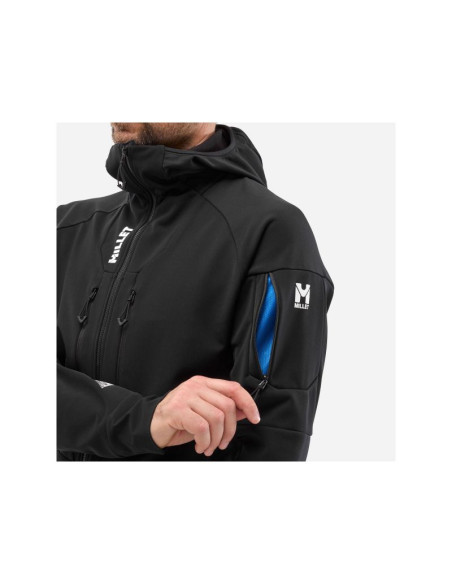 Kurtka narciarska męska millet m pierraent hoodie czarna