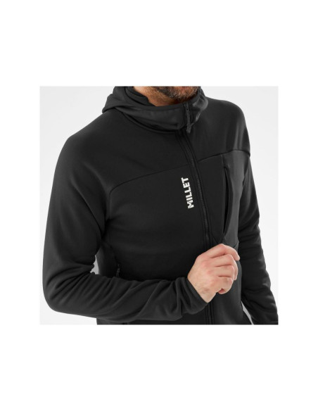 Bluza millet m seneca fleece hoodie czarna