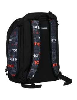 Plecak top ten "be4" czarno-czerwony 57 cm x 44 cm x 33 cm 2