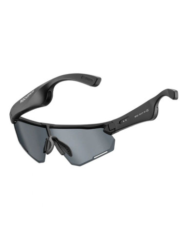 Okulary rowerowe rockbros sp-251 z zestawem audio bluetooth polaryzacyjne - czarne