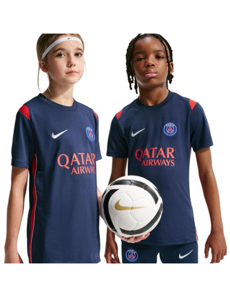 Koszulka dla dzieci nike paris saint-germain academy pro granatowa ii1664 410