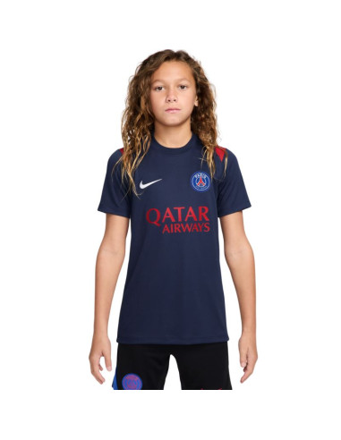 Koszulka dla dzieci nike paris saint-germain academy pro granatowa ii1664 410