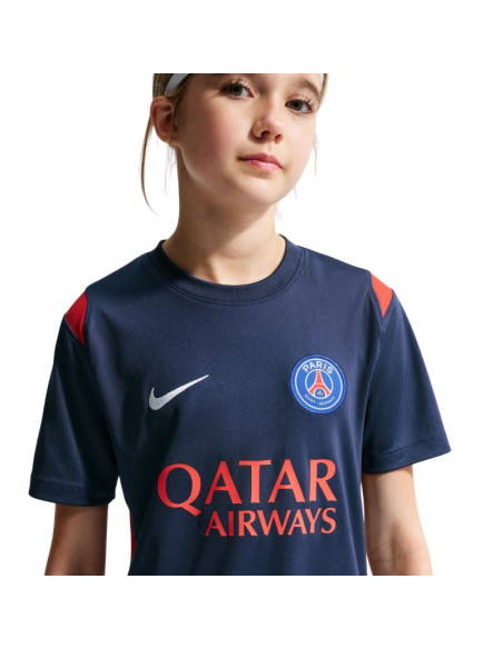 Koszulka dla dzieci nike paris saint-germain academy pro granatowa ii1664 410