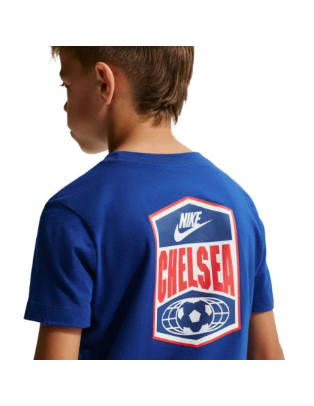 Koszulka dla dzieci nike chelsea fc premier niebieska iq5003 495
