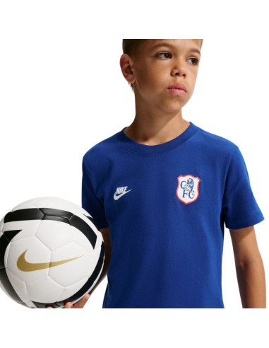Koszulka dla dzieci nike chelsea fc premier niebieska iq5003 495