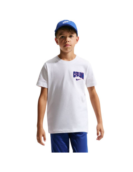 Koszulka dla dzieci nike chelsea f.c. biała iq5103 100