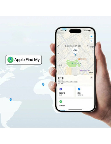 Lokalizator bluetooth rockbros rt1w apple find my - czarny