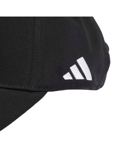 Czapka z daszkiem adidas real madrid czarno-biała kq9575
