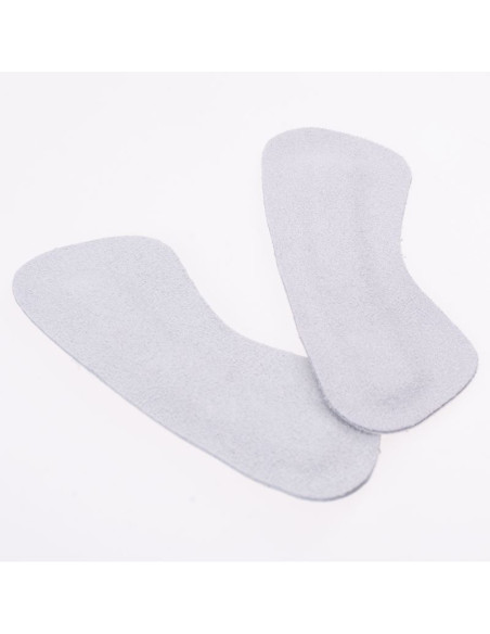 Zapiętki suede heel counter