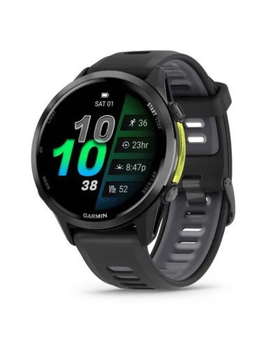 Garmin forerunner 970 3,56 cm (1.4") amoled cyfrowy 454 x 454 px ekran dotykowy czarny, żółty wi-fi gps
