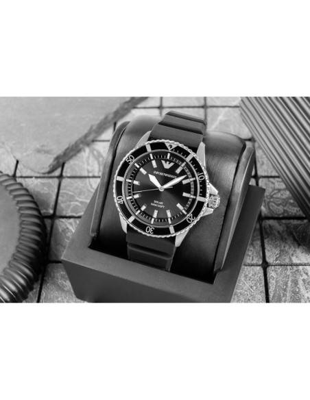 Zegarek męski emporio armani world explorer solar ar11788 + box