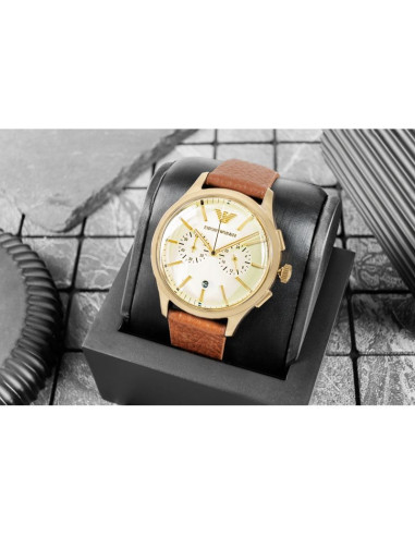 Zegarek męski emporio armani dario ar11714 + box