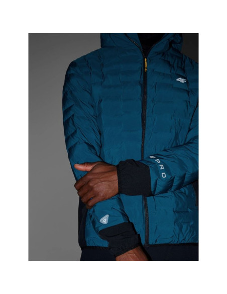 Kurtka trekkingowa 4f pro z wypełnieniem primaloft silver męska 4f 4frss26tdjam0961-30s