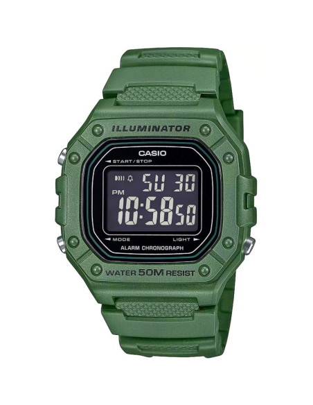 Zegarek casio w-218h-3bvef unisex + box