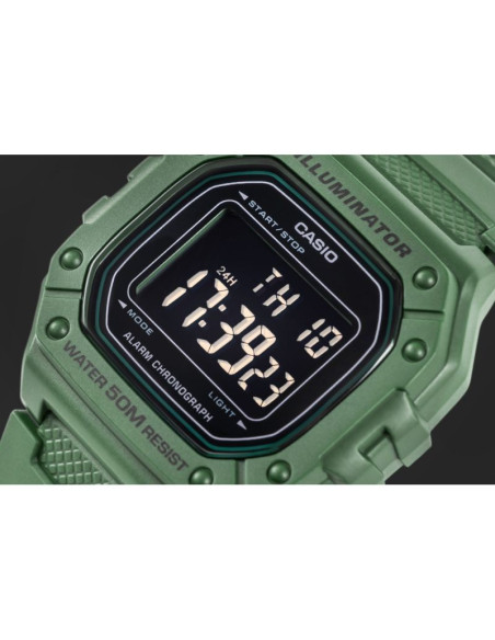 Zegarek casio w-218h-3bvef unisex + box