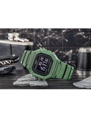 Zegarek casio w-218h-3bvef unisex + box
