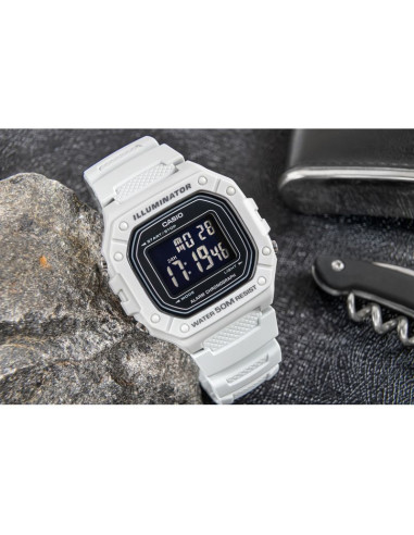 Zegarek casio w-218h-8bvef unisex + box