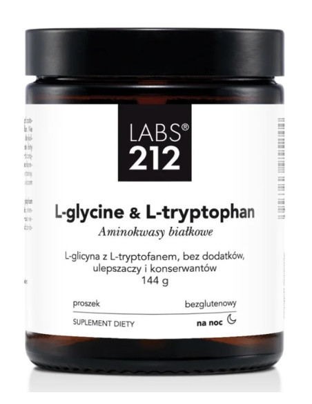 L-Glicyna Z Tryptofanem W Proszku (144 G)