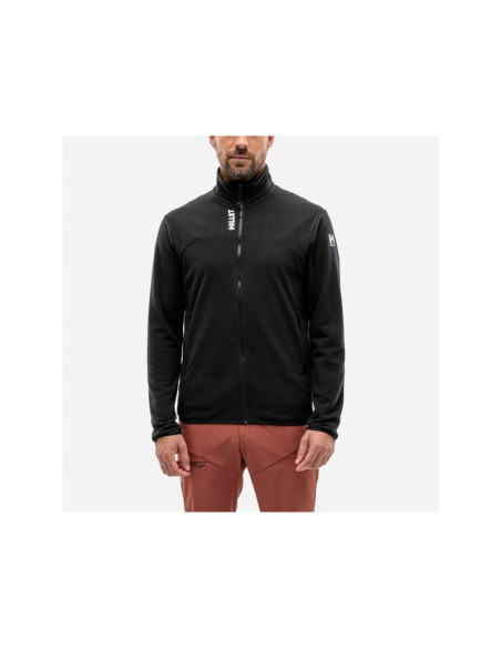 Bluza męska millet ubic lightgrid jkt m czarna