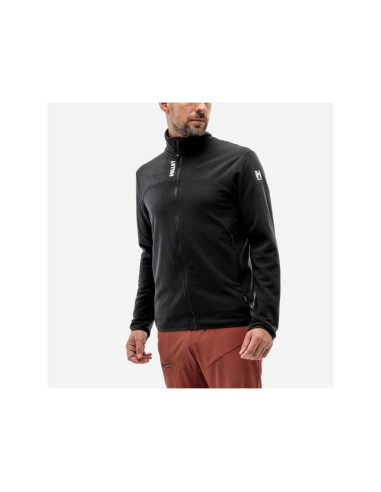 Bluza męska millet ubic lightgrid jkt m czarna