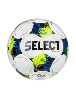 Piłka nożna select fb royale v26 fifa basic biało-niebiesko-żółta 110053 2