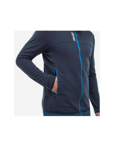 Bluza męska millet ubic lightgrid jkt m granatowa