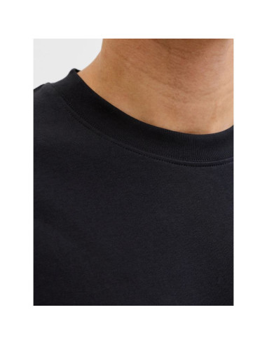 Jack&jones męska koszulka t-shirt jjebarron tee ss o-neck noos 12298906 black