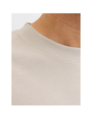 Jack&jones męska koszulka t-shirt jjebarron tee ss o-neck noos 12298906 moonbeam