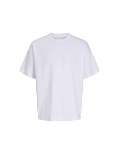 Jack&jones koszulka t-shirt jjebarron tee ss o-neck noos 12298906 white