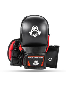 Rękawice mmasparingowe l/xl - phantom red - valor series | dbx bushido