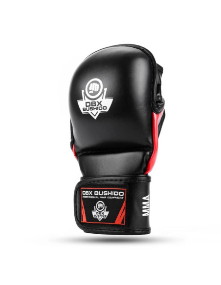 Rękawice mmasparingowe l/xl - phantom red - valor series | dbx bushido