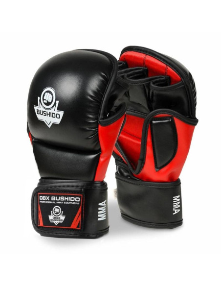 Rękawice mmasparingowe l/xl - phantom red - valor series | dbx bushido