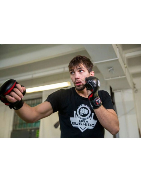 Rękawice mmasparingowe l/xl - phantom red - valor series | dbx bushido