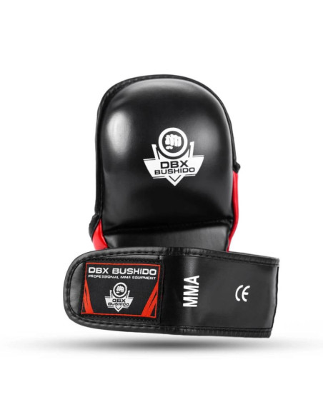Rękawice mmasparingowe l/xl - phantom red - valor series | dbx bushido