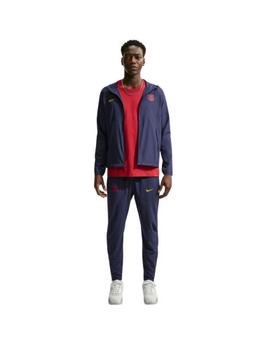 Kurtka męska nike fc barcelona city side granatowa io3430 498