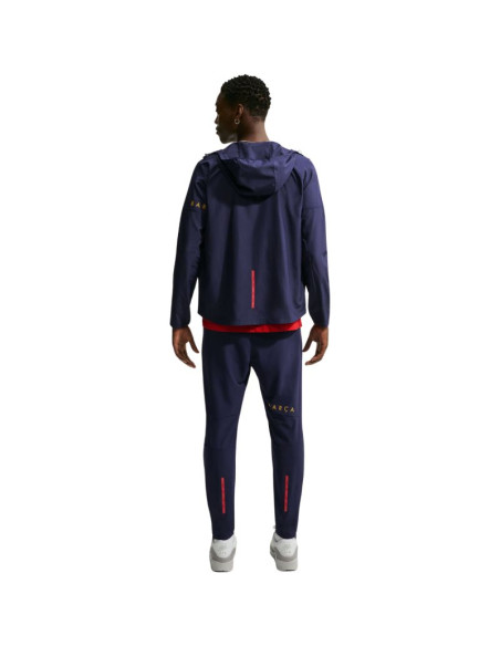 Kurtka męska nike fc barcelona city side granatowa io3430 498