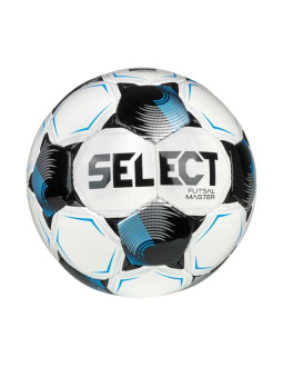 Piłka nożna select futsal master fifa basic biało-czarno-niebieska 200953 310019