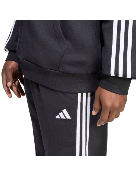 Spodnie męskie adidas essentials 3-stripes single jersey czarne ky6611